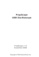 Parallax PropScope Manual