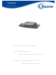 Dante DLA6340 Installation And Operation Manual