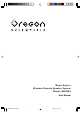 Oregon Scientific WRS368 User Manual