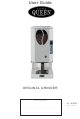 Coffee Queen Grinder Original User Manual