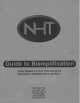 NHT 3.3 Manual To Biamplification