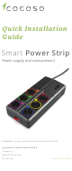 Cocoso Smart Power Strip Quick Installation Manual
