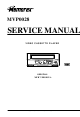 Memorex MVP0028 Service Manual