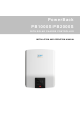 Sollatek PowerBack PB1000S Installation And Operation Manual