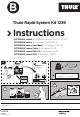 Thule 141239 Instructions