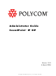 Polycom SoundPoint IP 600 SIP Administrator's Manual