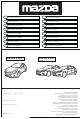 Mazda 3 BL Installation Instruction