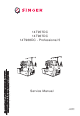 Singer 14T957DC Service Manual