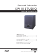 Yamaha SW10 STUDIO Service Manual