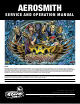 Stern AEROSMITH PRO Service And Operation Manual