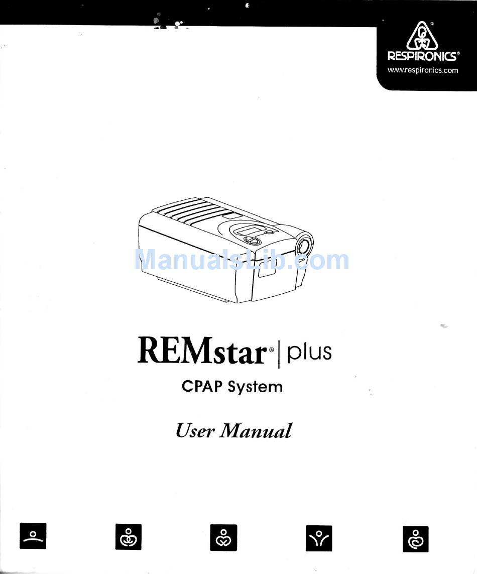 RESPIRONICS REMSTAR PLUS USER MANUAL Pdf Download | ManualsLib