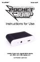 Viatek MJ07 Instructions For Use