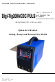 AlandWelding Digi-Tig200ACDC PULS Operator's Manual