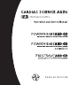 Cardiac Science POWER2HEART AED G3 Automatic 9300A Operation And Service Manual
