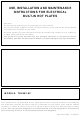 Eurotech TRV602 NF Use, Installation And Maintenance Instructions