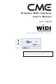 CME WIDI-XU User Manual