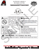 Acucraft Outdoor Linear 8 Burner System Installation & Operator's Manual