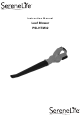 SereneLife PSLHTM32 Instruction Manual