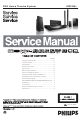 Philips HTS3156/93 Service Manual