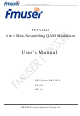FMUser FUTV4443 User Manual