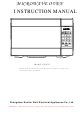 Donlim Weili Electrical Appliances 17PX56 Instruction Manual