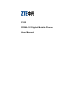 Zte C332 User Manual