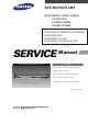 Samsung HT-P30 Service Manual