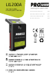 PROUSER LI1200A Operating Manual
