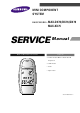 Samsung MAX-DX75 Service Manual