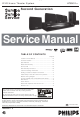 Philips HTS3011/98 Service Manual