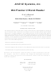 AVID ID AVID1043 User Manual