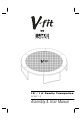 V-fit GE030 Assembly And User's Manual