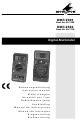 Monacor DMT-2505 Instruction Manual