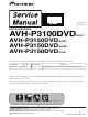 Pioneer AVH-P3100DVD Service Manual