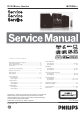 Philips MCD396/98 Service Manual