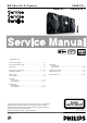 Philips FWM153X/78 Service Manual