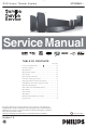 Philips HTS3365X/78 Service Manual
