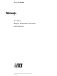 Tektronix VX4234 User Manual