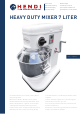 Hendi 222829 User Manual