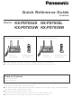 Panasonic KX-PD703UD Quick Reference Manual