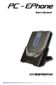 CyberBank PC-EPhone User Manual
