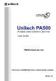 Unitech PA500 User Manual