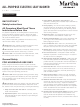 Martha Stewart MTS-APB1 Operator's Manual