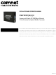 Comnet CWFE2SC2 Installation And Operation Manual