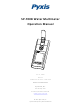 Pyxis SP-700B Operation Manuals
