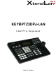 XtendLan KEYBPTZ3DPJ-LAN User Manual