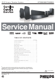 Philips HTS3565/98 Service Manual