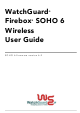 Watchguard Firebox SOHO 6 Wireless User Manual