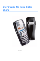 Nokia 6610i User Manual