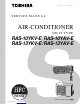 Toshiba RAS-10YKV-E Service Manual